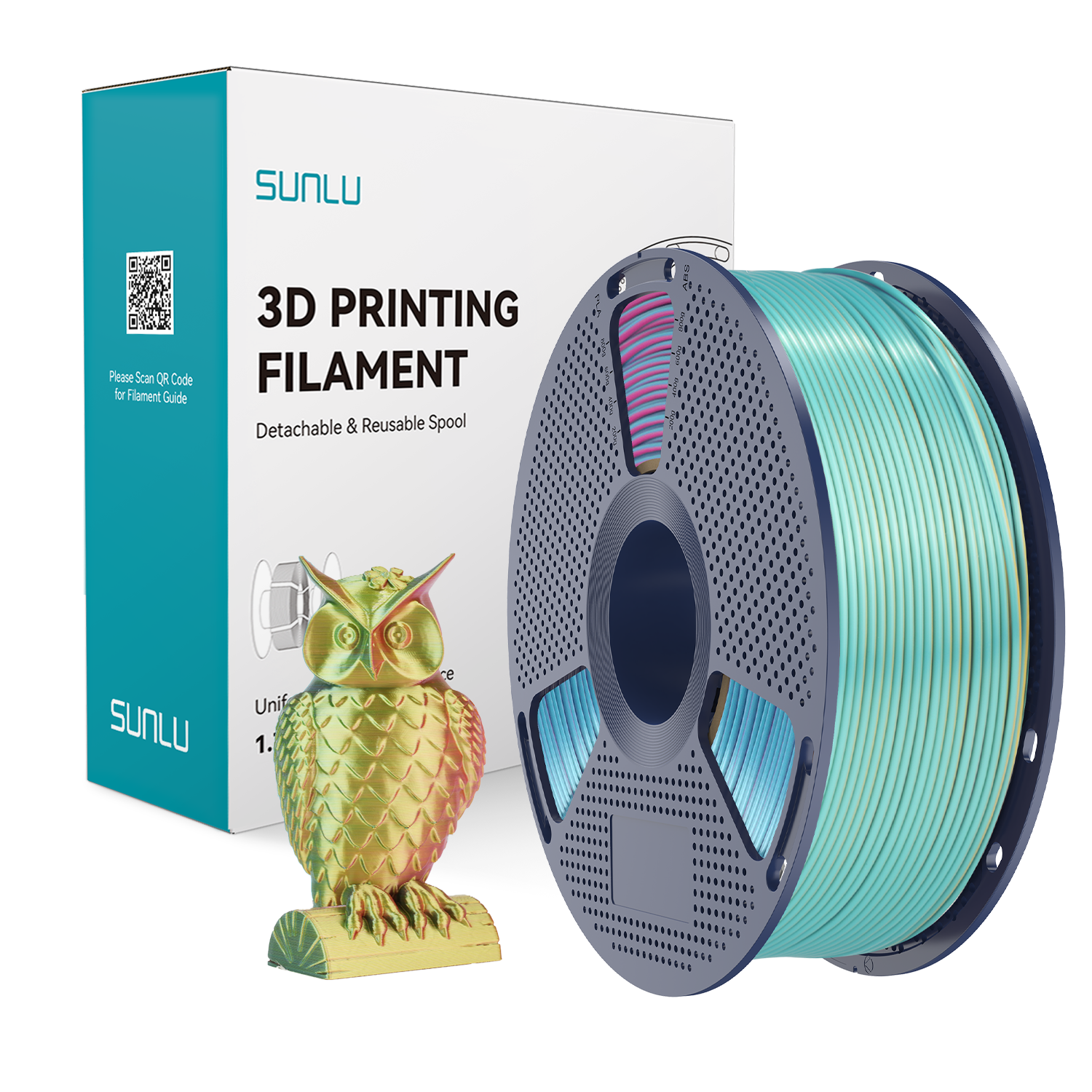 Sunlu Silk PLA+ Tri Color